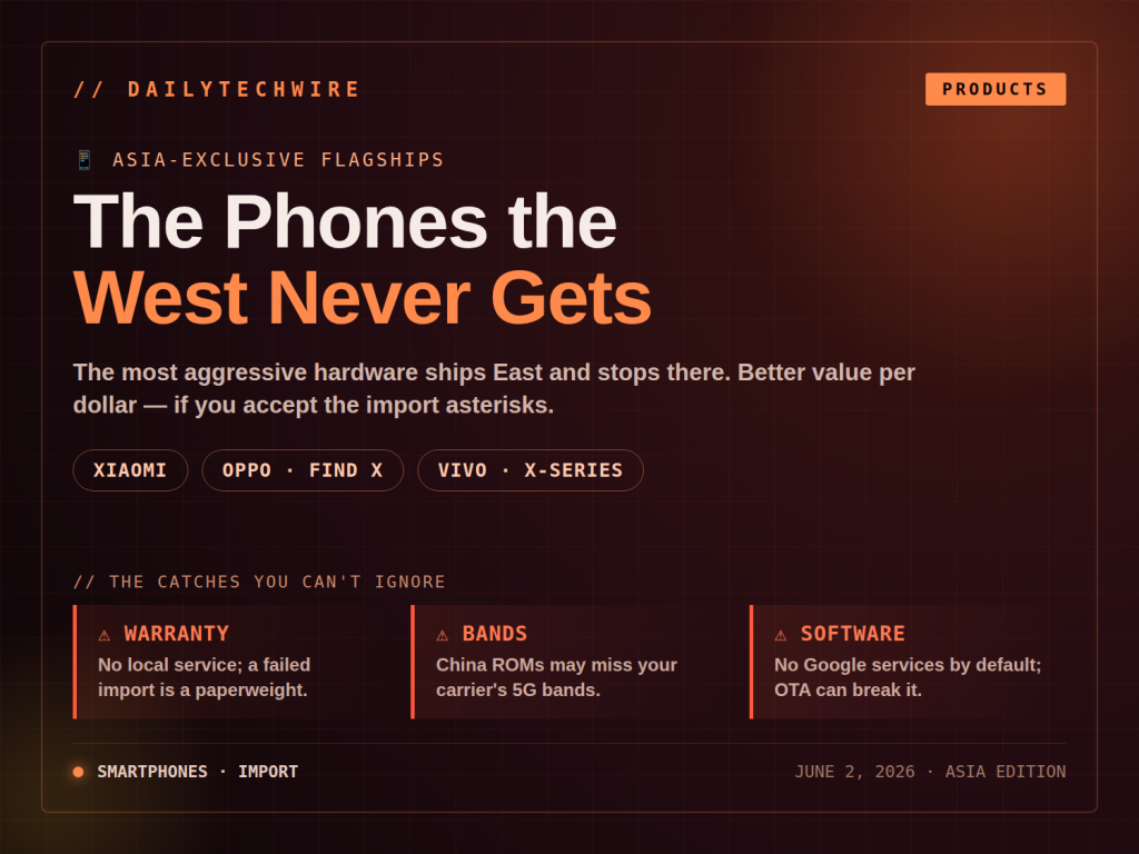 The Asia-Only Phones Western Buyers Keep Missing Out On