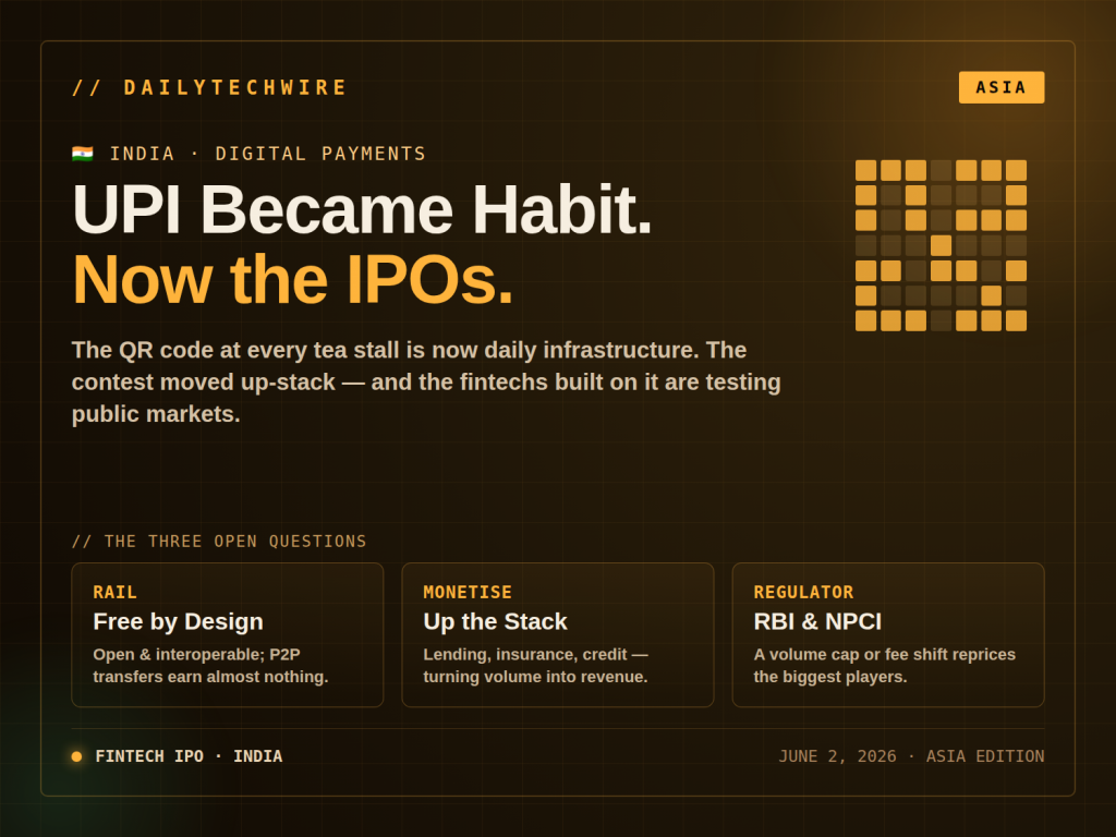 India’s UPI Crosses Into the Mainstream, and Fintech IPOs Are Lining Up Behind It